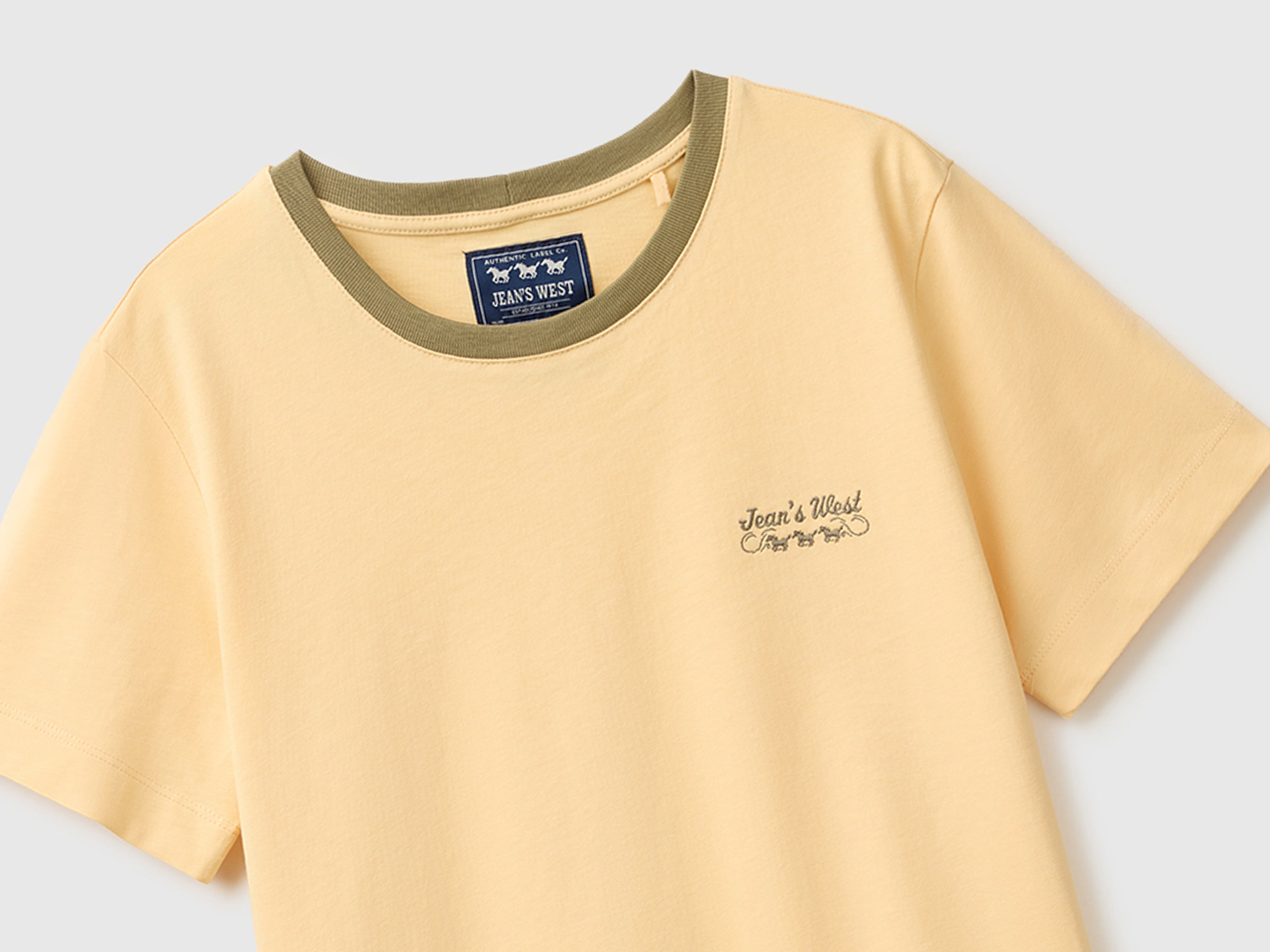 T-shirt com bordado Jean's West - ucb_image_FY