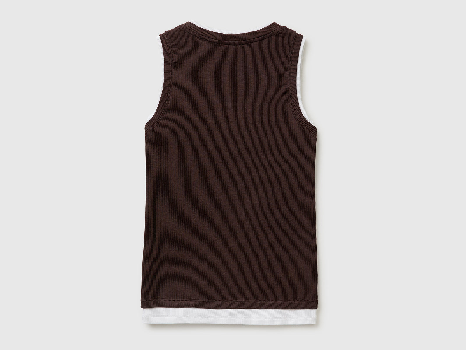Slim fit ribbed tank top - ucb_image_BS