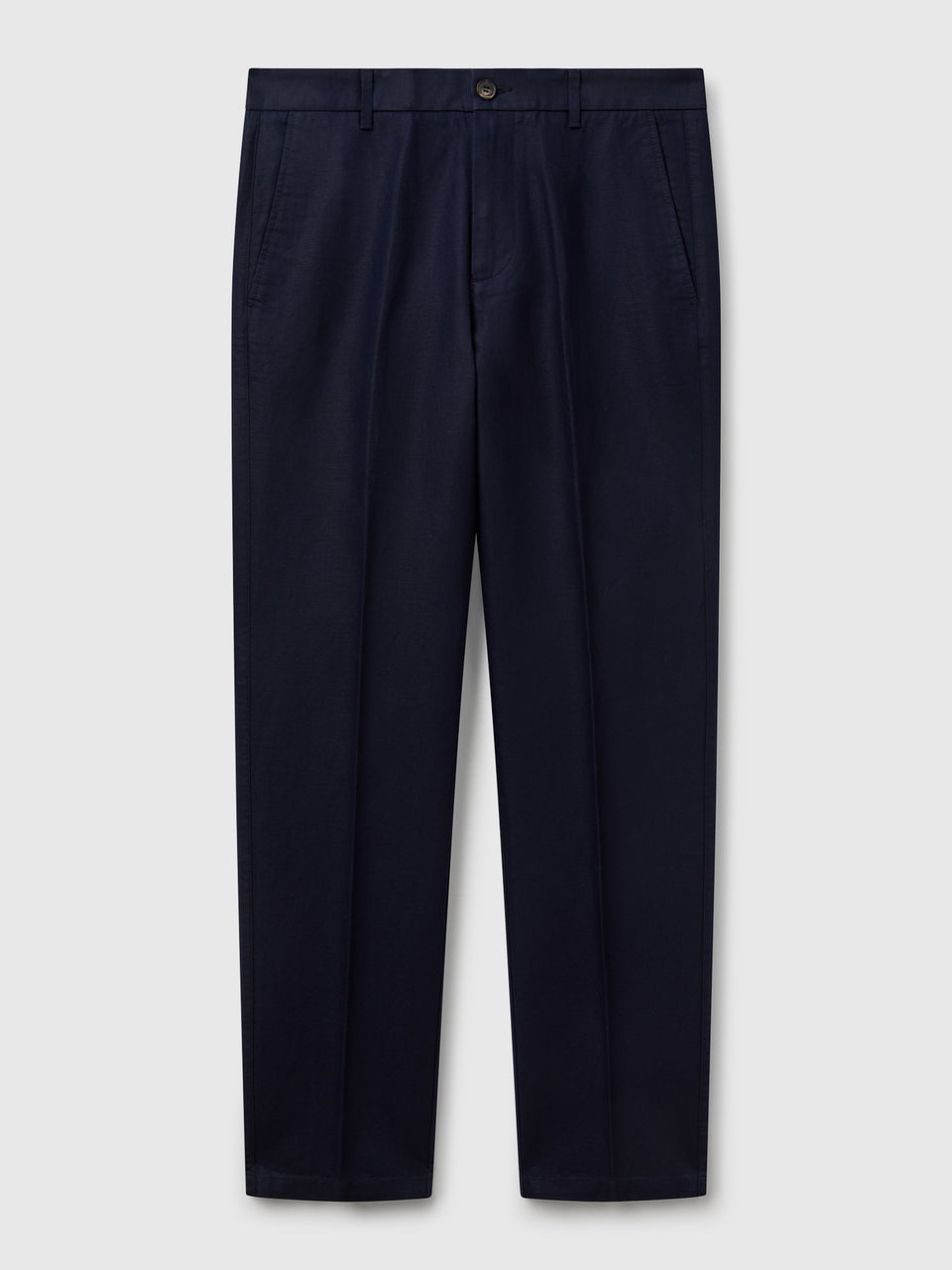Slim fit chinos in linen blend - ucb_image_FS