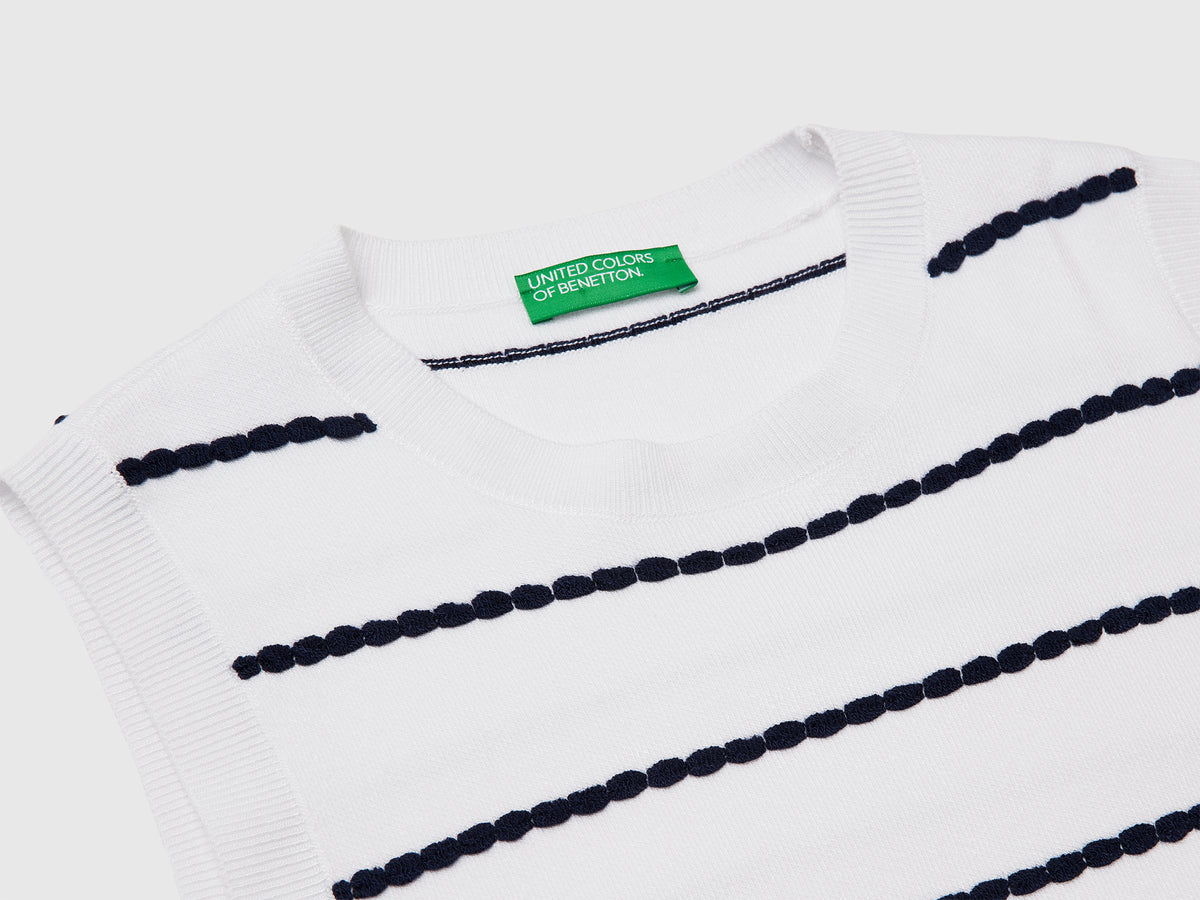Colete jacquard em mistura de viscose - ucb_image_DS1