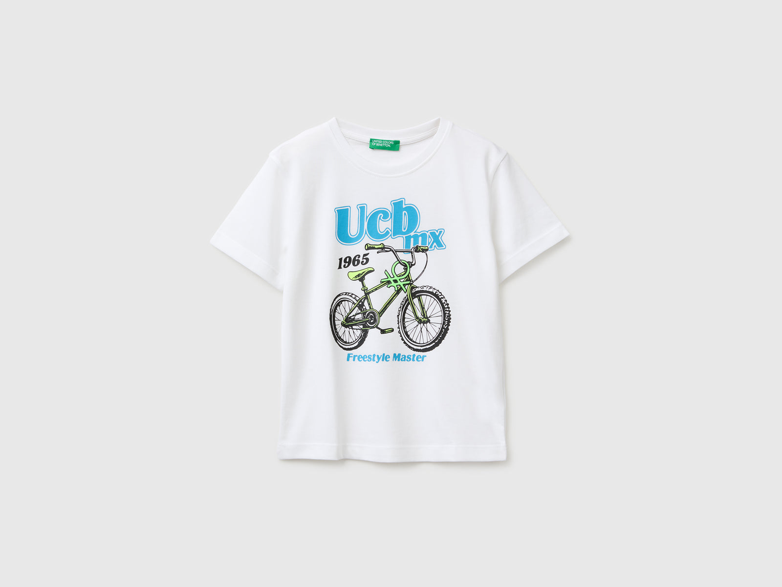 Organic cotton T-shirt with logo print - ucb_image_FS