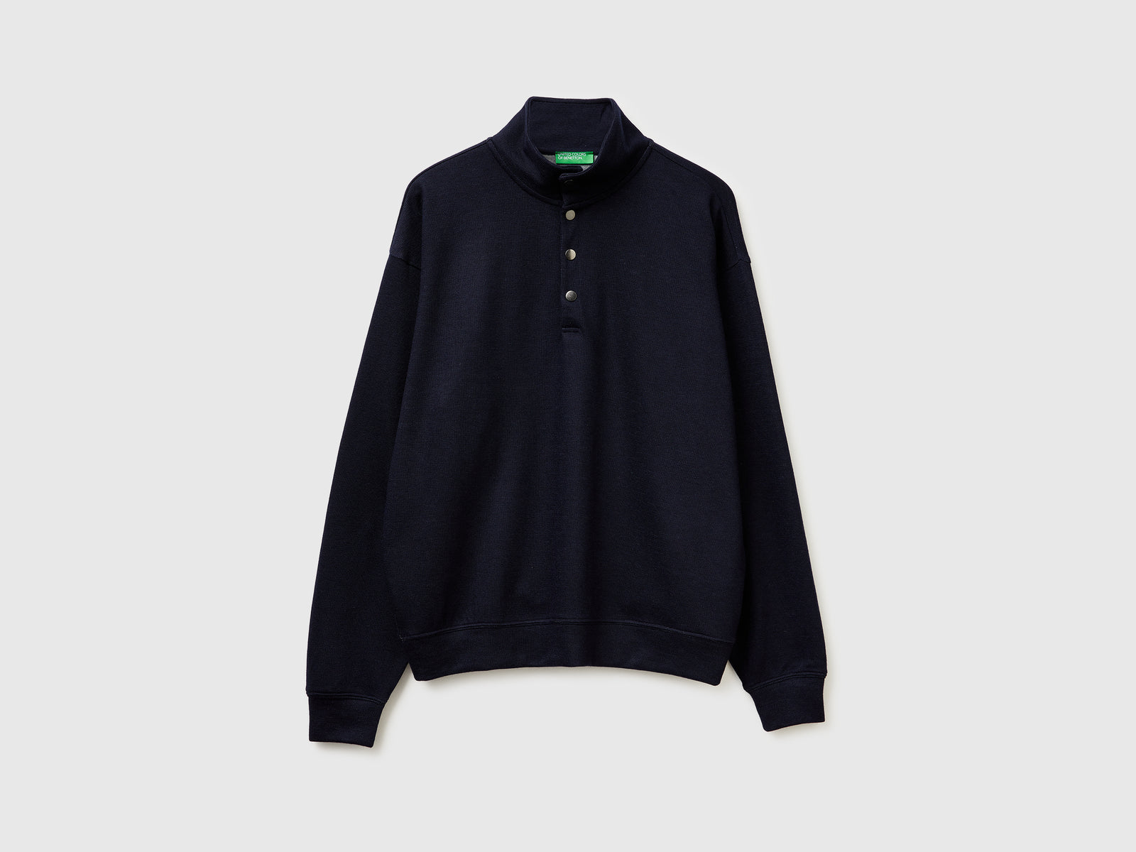 Sweatshirt with half button closure - ucb_image_FS