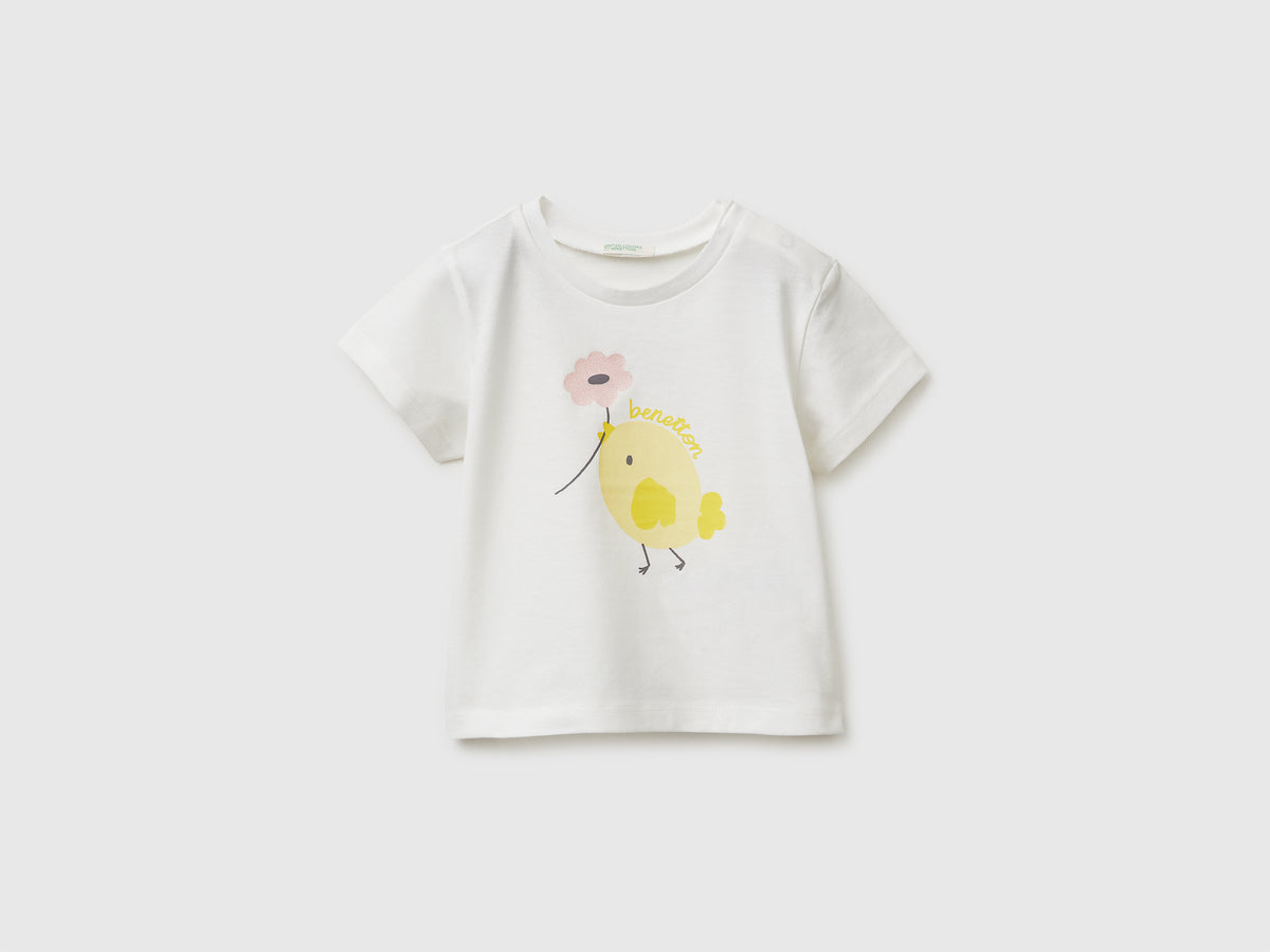 Organic cotton T-shirt with print - ucb_image_FS