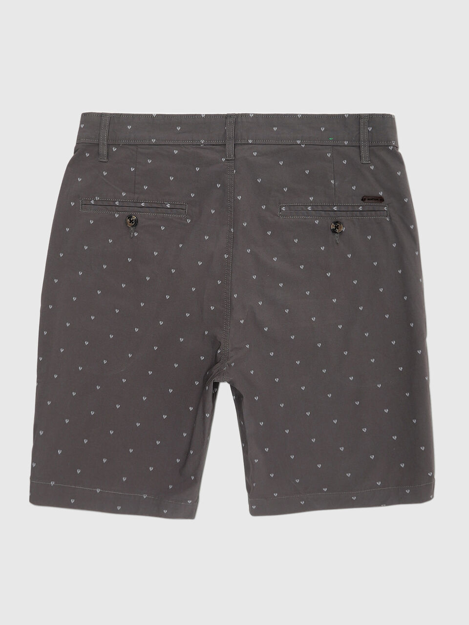 Slim Fit 2 Triangle Printed Shorts image number null