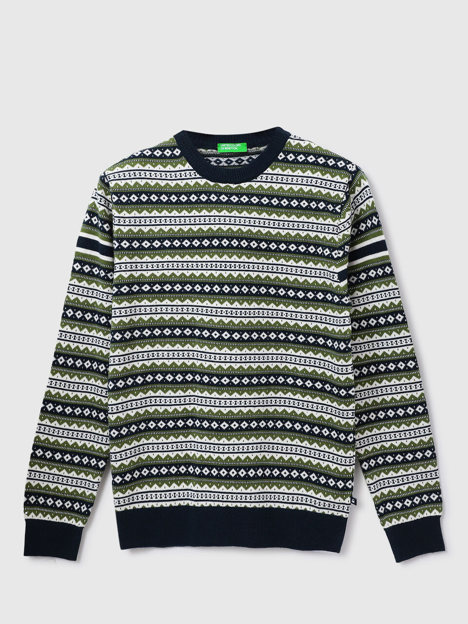 ACROWOOL FAIR ISLE SWEATER image number null