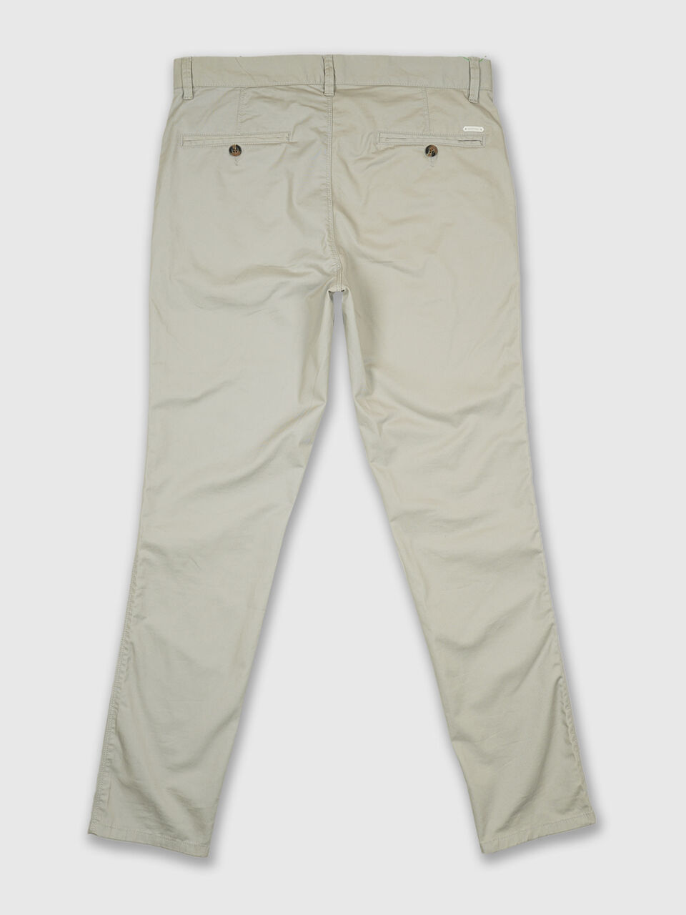 Slim fit twill trousers image number null