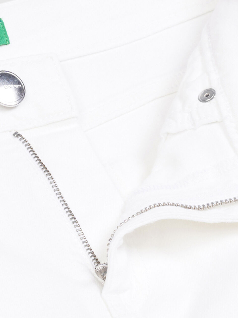 Cotton Bootleg Distress Pants image number null