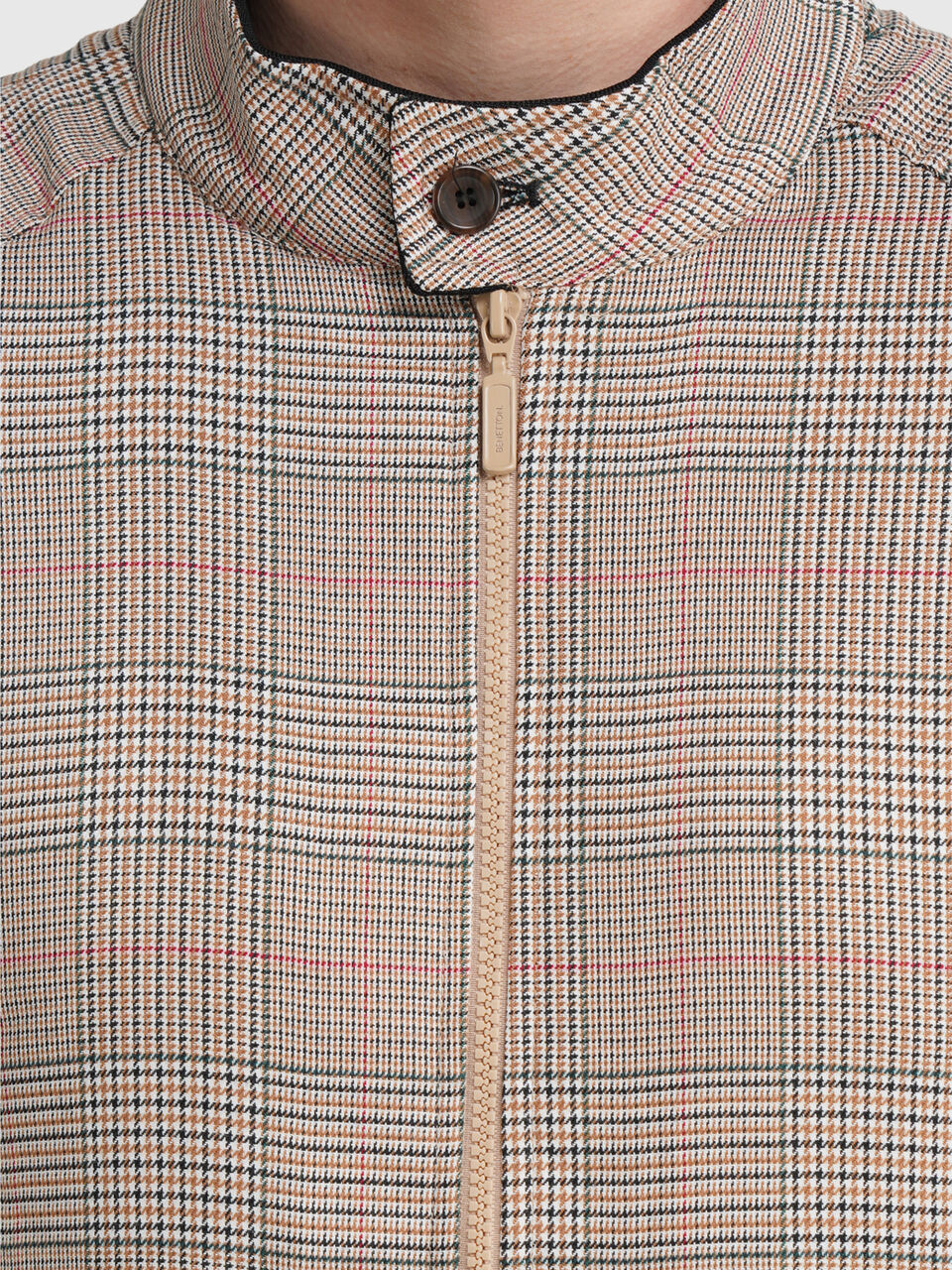 Houndstooth Check Bomber image number null