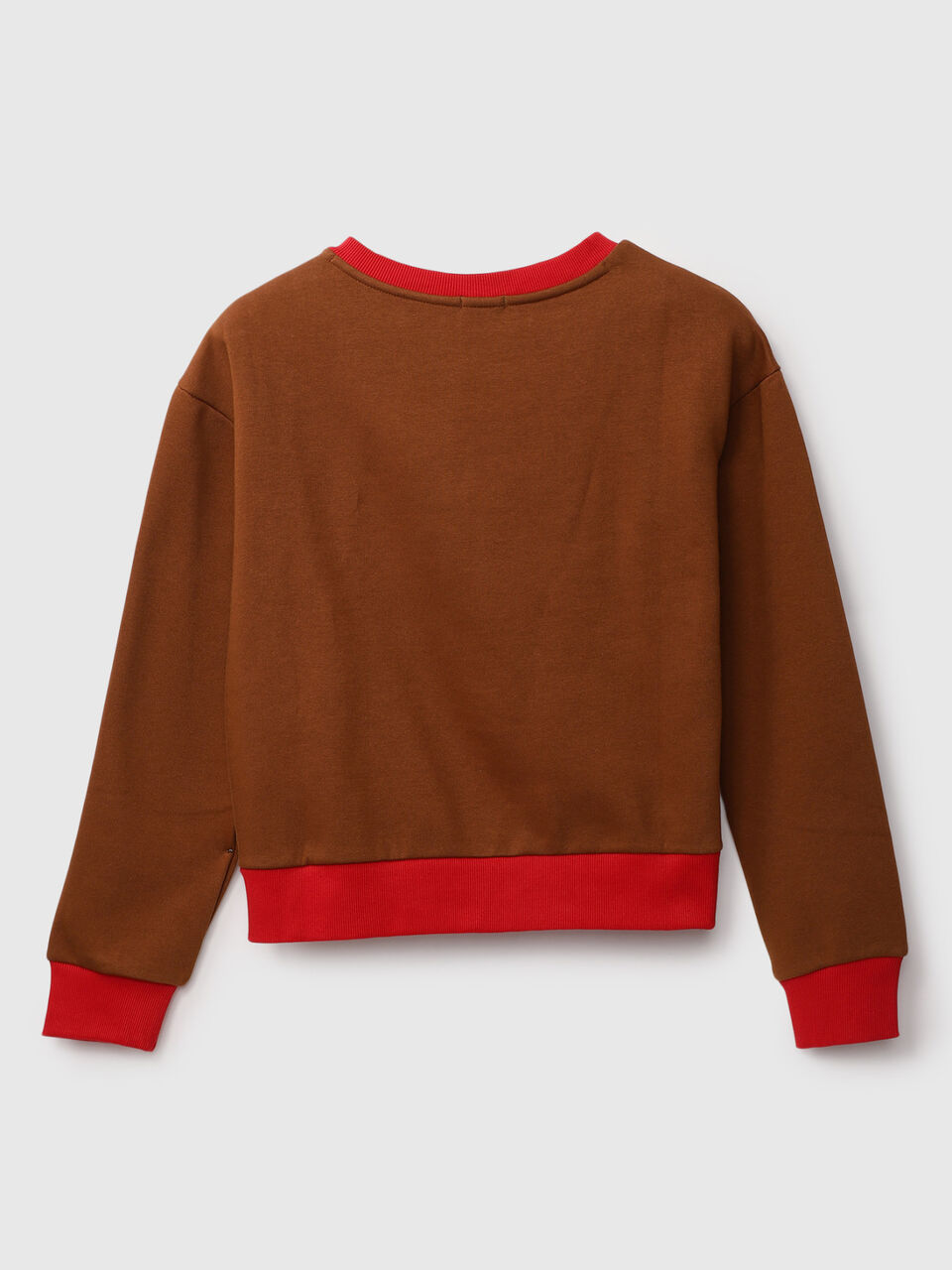 F/SLV SWEATSHIRT WITH TAPE AND EMB - TL image number 2