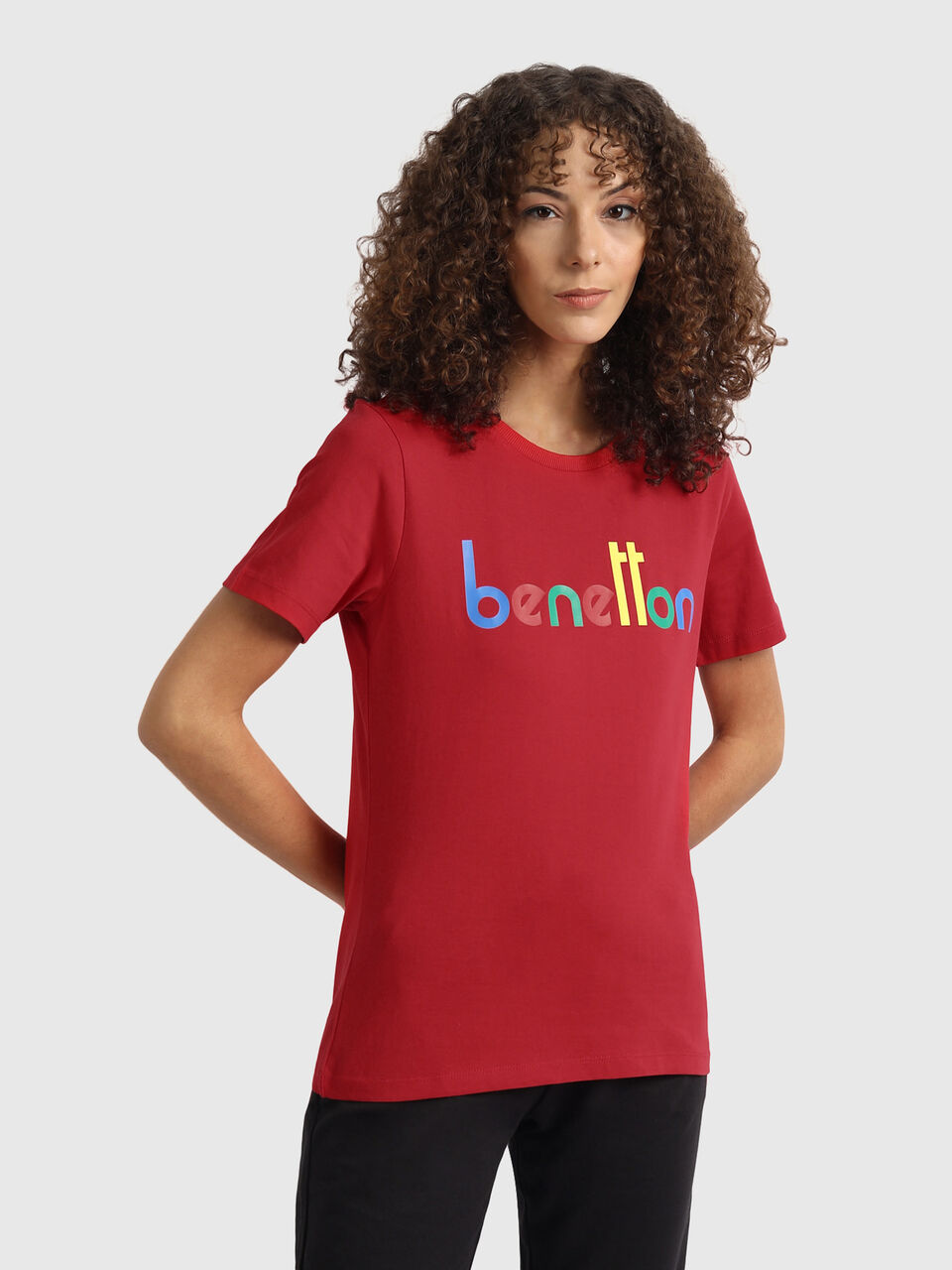 Pure Cotton Tee Shirt with Banner image number null