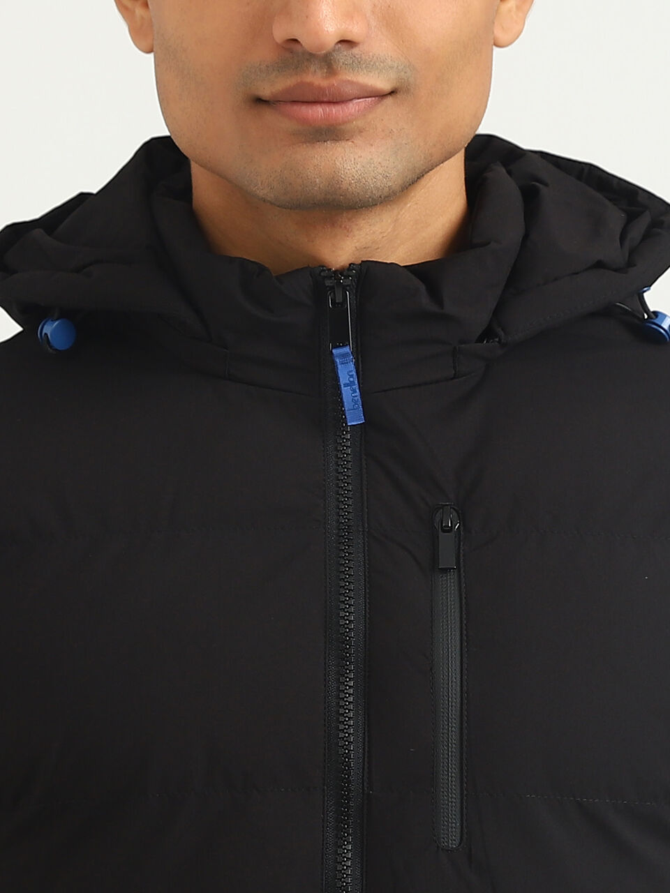 SOFT PUFFER HOODED JACKET image number null