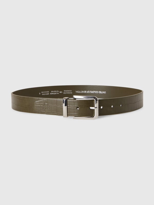 Belt with coconut print Women