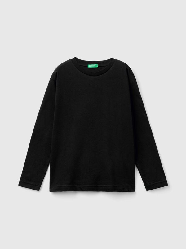  cotton crew neck t-shirt Junior Boy