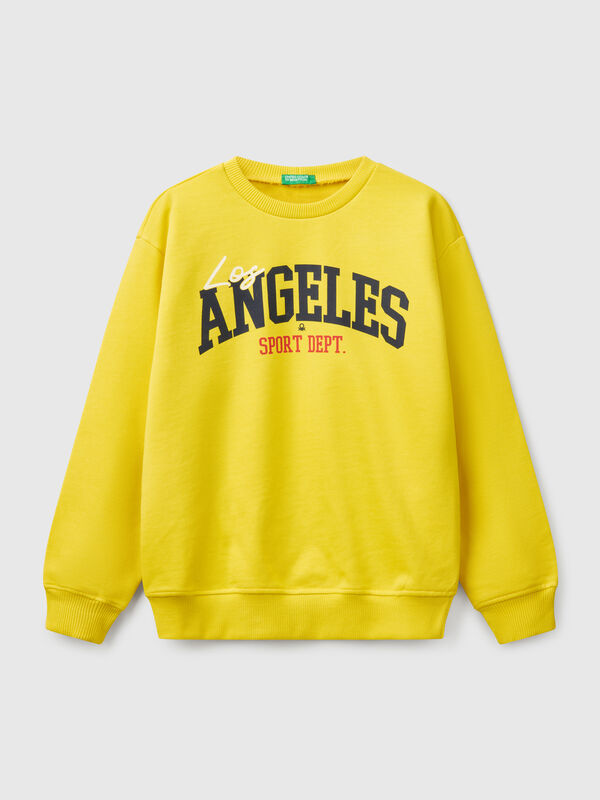 100% cotton sweatshirt with print Junior Boy