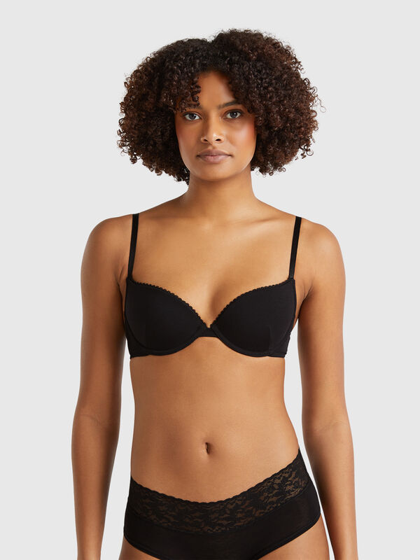 Push up bra in stretch Modal Women
