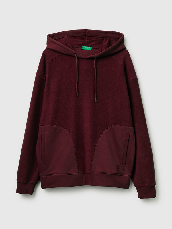 Hoodie with drawstring Men