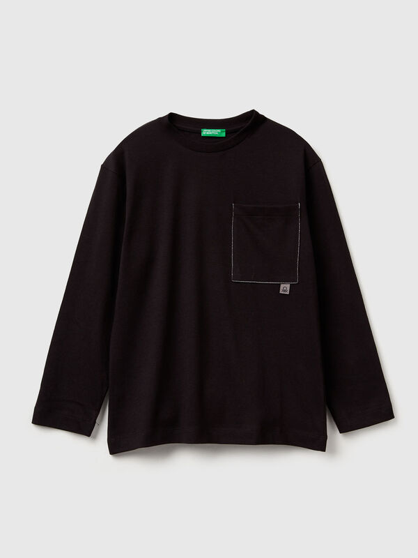 T-shirt with bold print Junior Boy