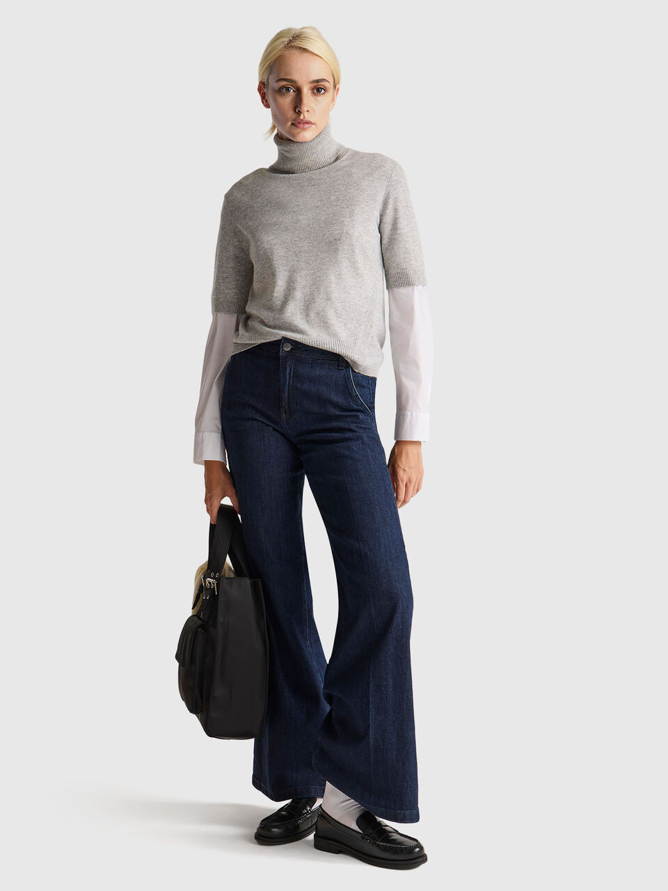 TURTLE NECK SWEATER Women image number null