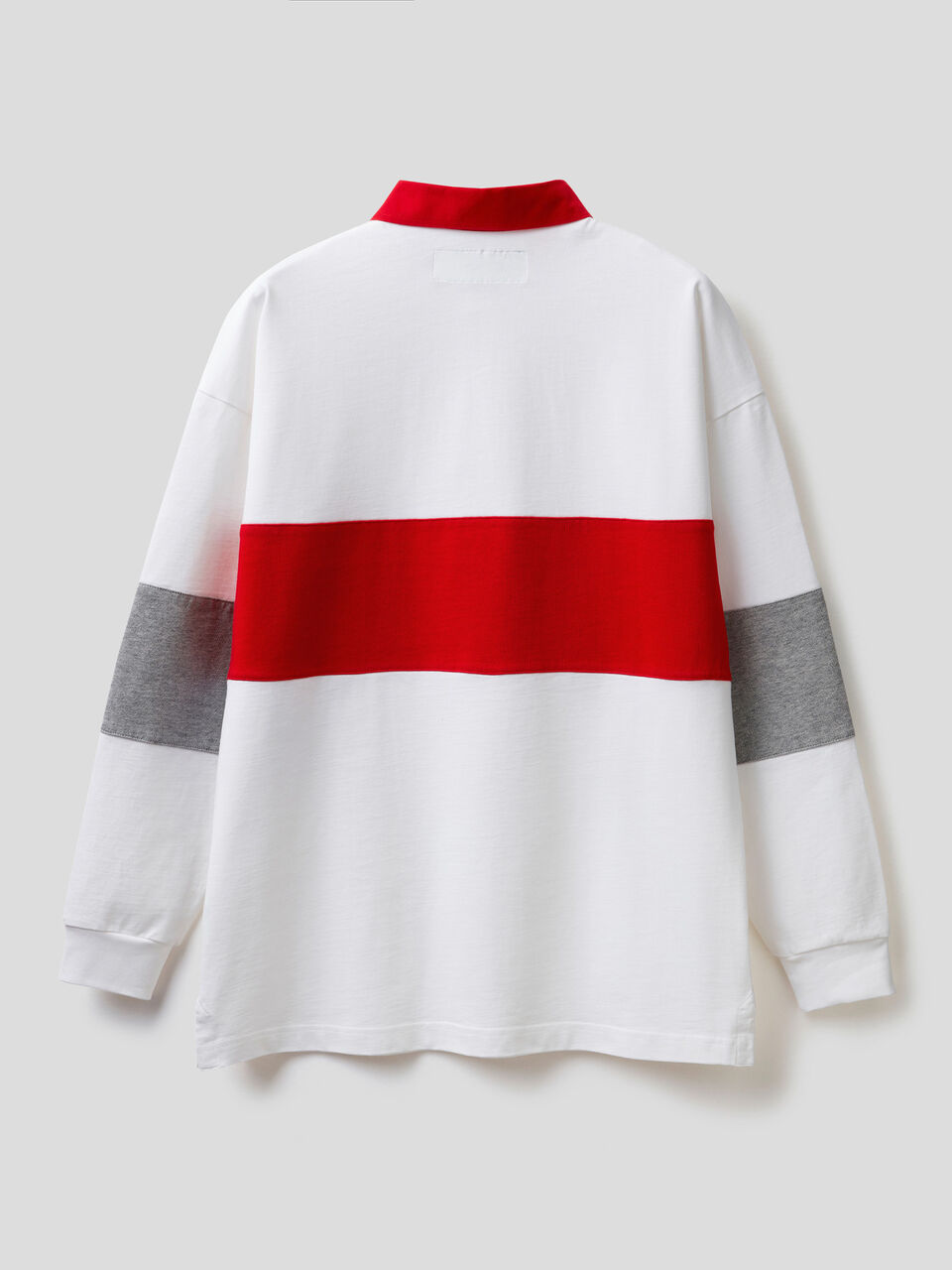 Rugby polo in organic cotton image number null