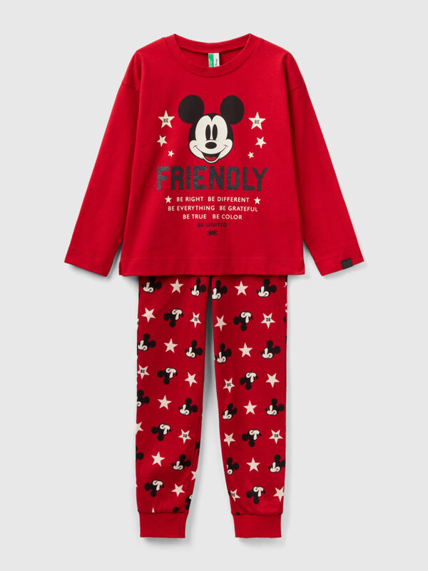 Red Mickey Mouse pyjamas