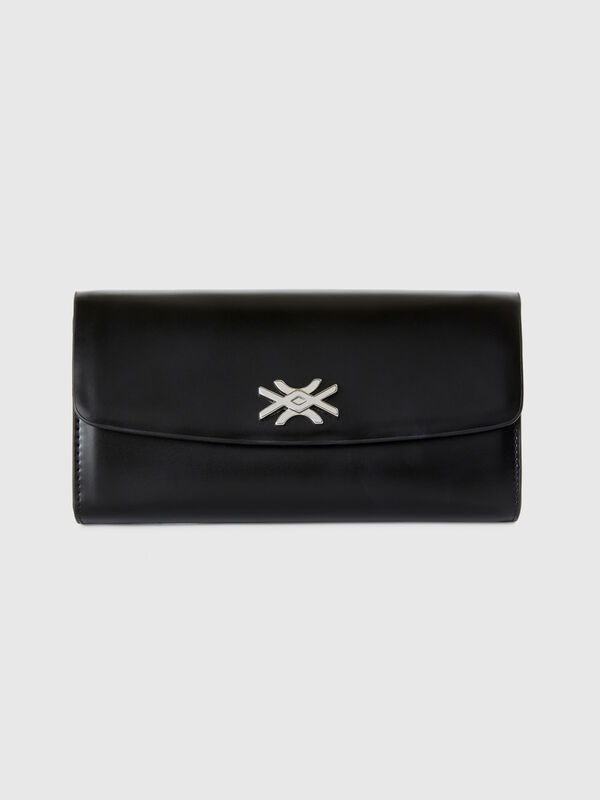 Large wallet in imitation leather Women