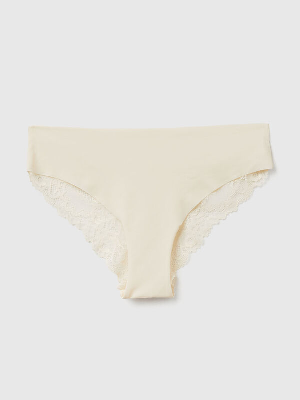 Brazilian stretch underwear with lace Women