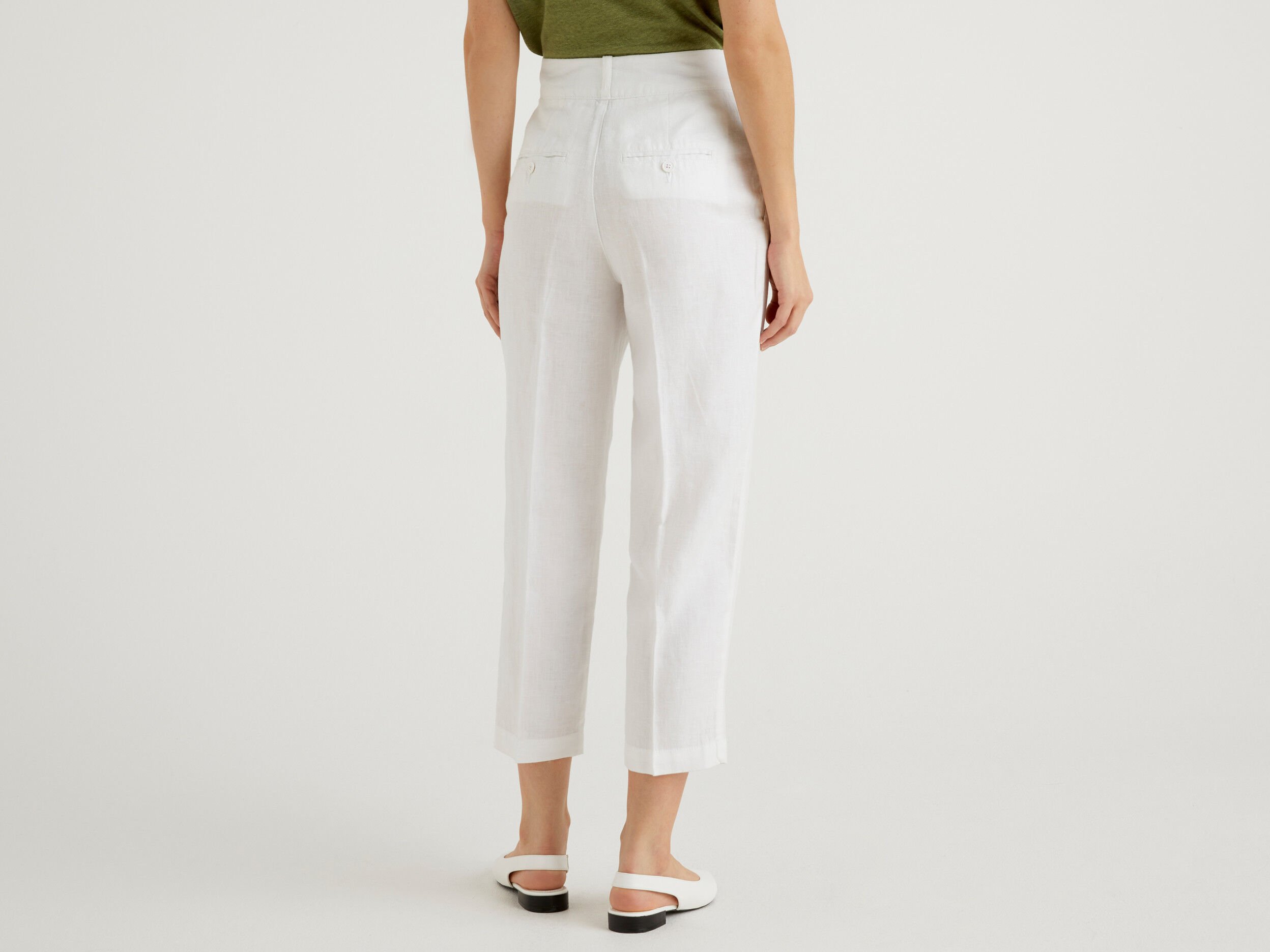 Benetton linen pants