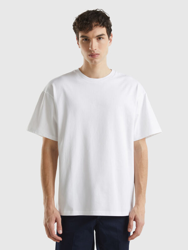 Oversized t-shirt in organic cotton Men