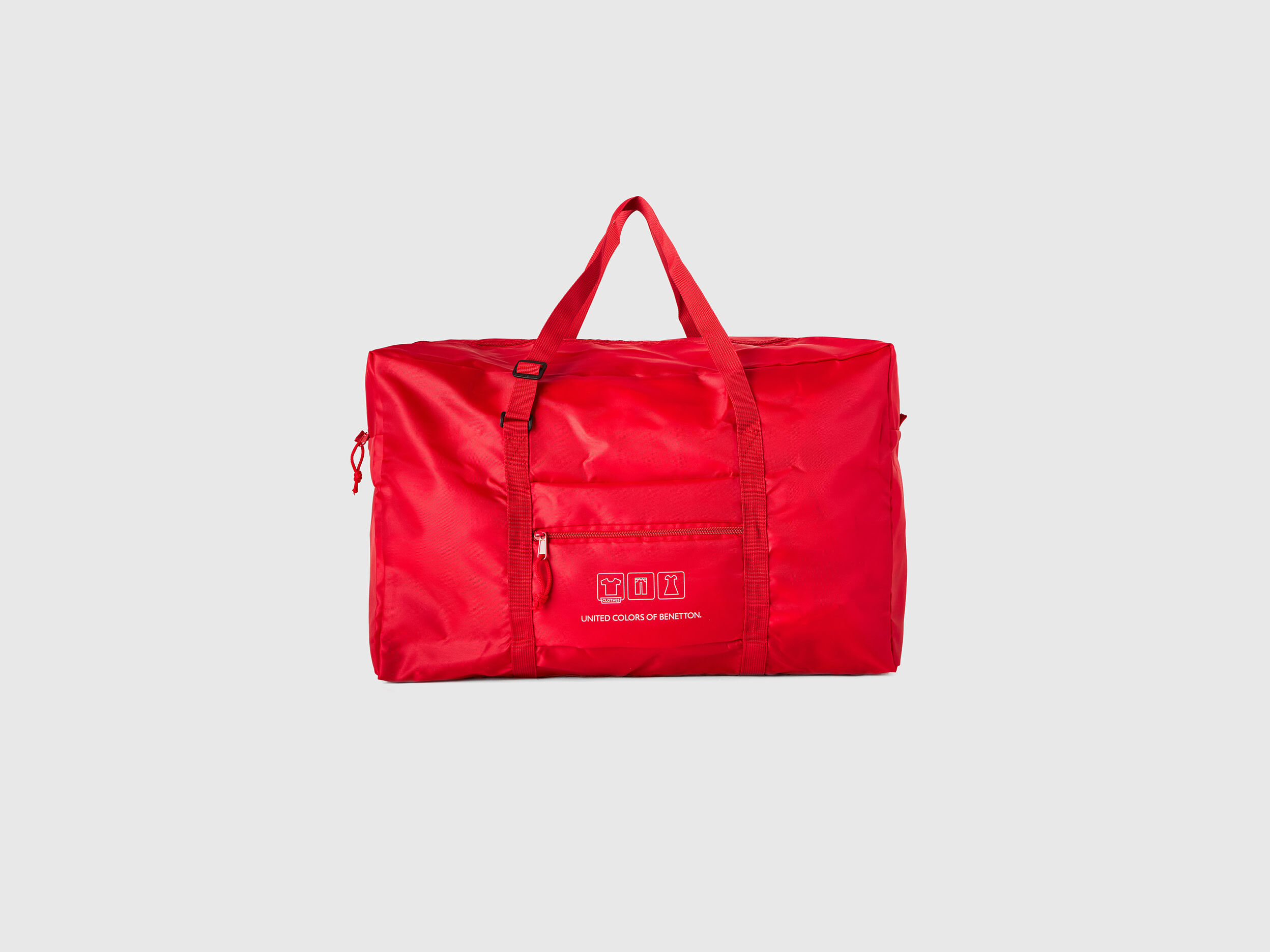 Red travel bag - Red | Benetton