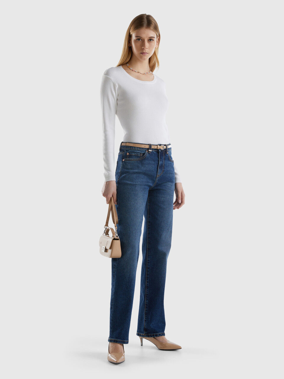 Jeans benetton regular sale