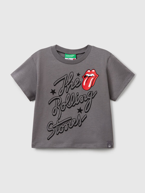T-shirt with "The Rolling Stones" print Junior Girl