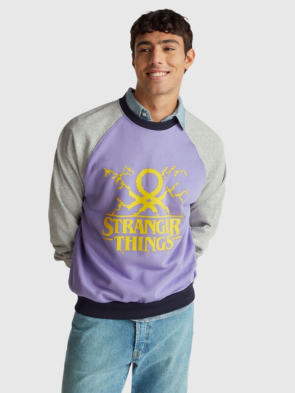 Stranger Things relaxed fit sweatshirt Men