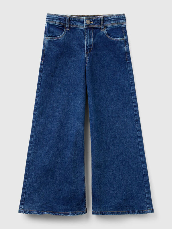 Jeans in "Eco-Recycle" cotton Junior Girl