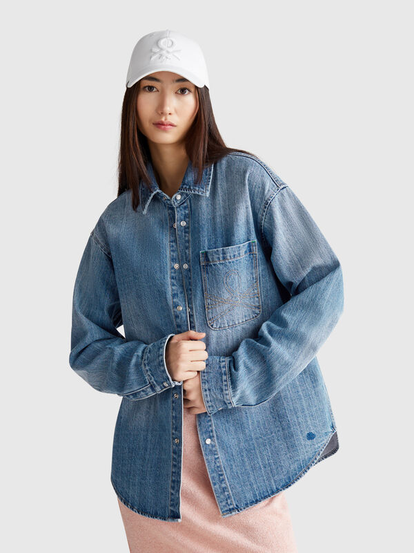 Denim shirt Women