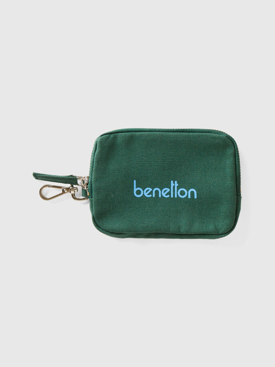 Military green keychain and coin purse image number 1