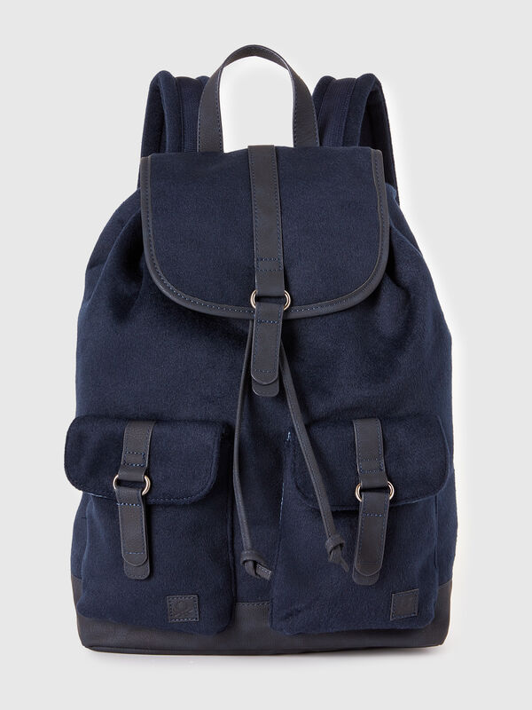 Rucksack in imitation leather Men