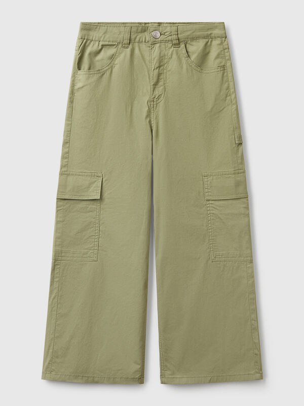 Wide fit cargo trousers Junior Girl