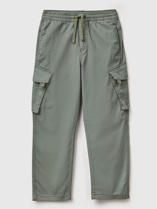 Regular fit cargo trousers Junior Boy