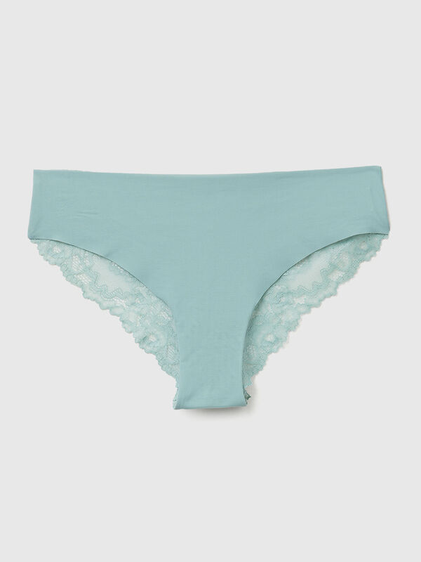 Brazilian stretch underwear with lace Women
