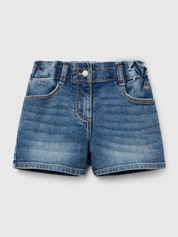 Paperbag jeans shorts Junior Girl
