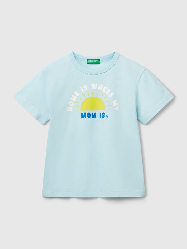 T-shirt in organic cotton with print Junior Boy