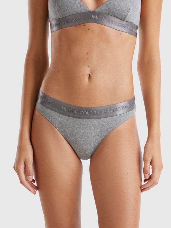 Underwear in stretch organic cotton Women