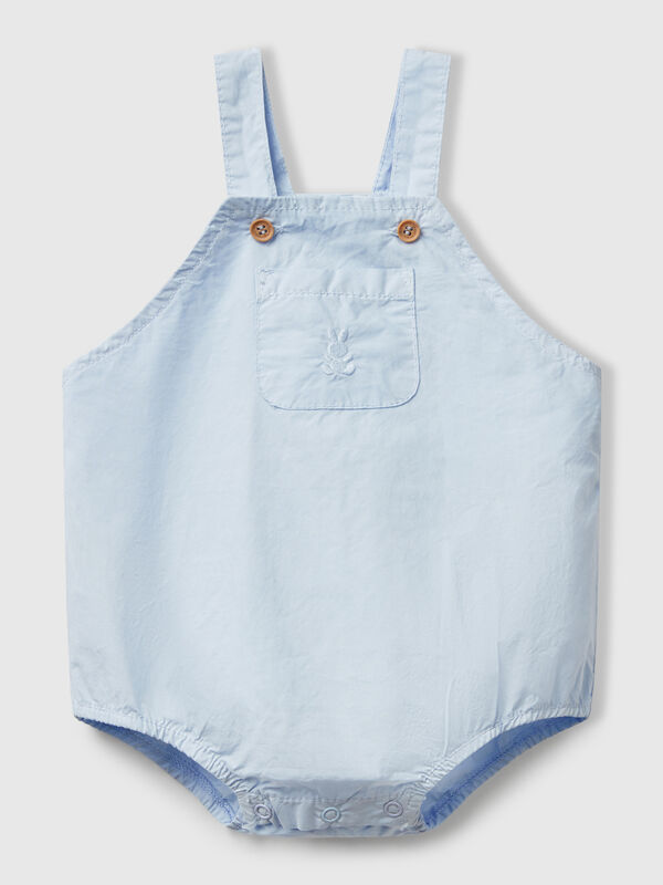 Overall onesie in 100% cotton New Born (0-18 months)