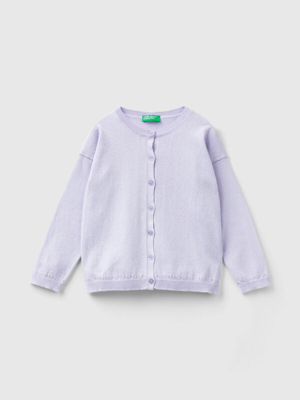 Cardigan with glittery buttons Junior Girl