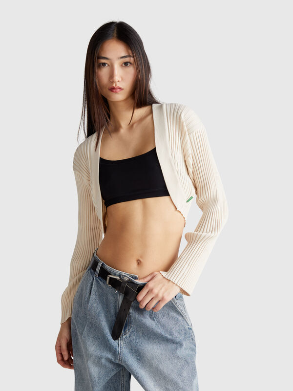Shrug in viscose blend Women