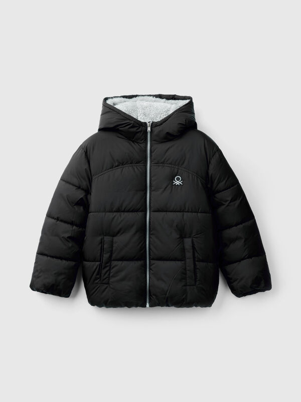 Padded jacket with teddy interior Junior Boy