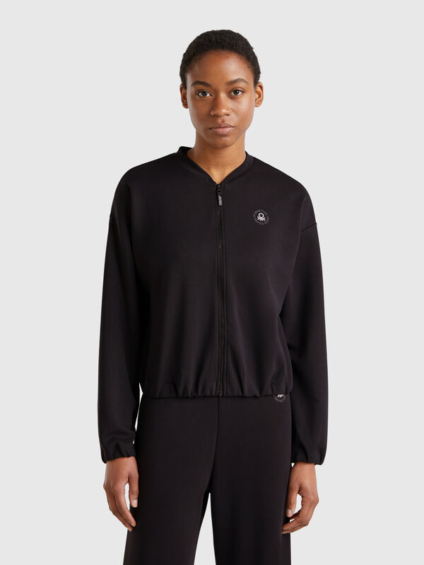MODAL® zip-up sweatshirt Women