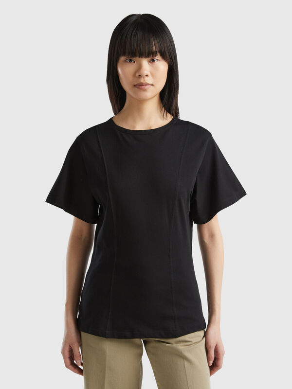 Warm fitted t-shirt Women