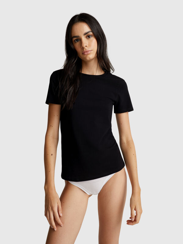 T-shirt in super stretch cotton Women