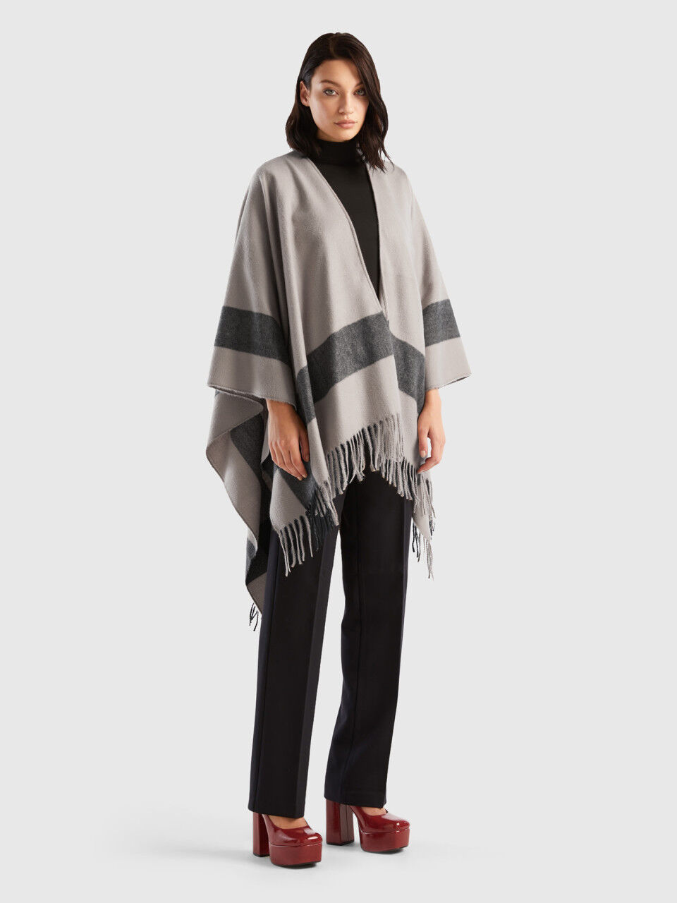 Cape sales femme beige